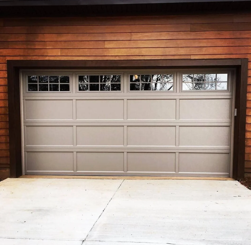 garage door panels.